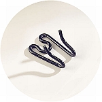 Herm Sprenger Black Galvanised Prong Collar Additional Links
